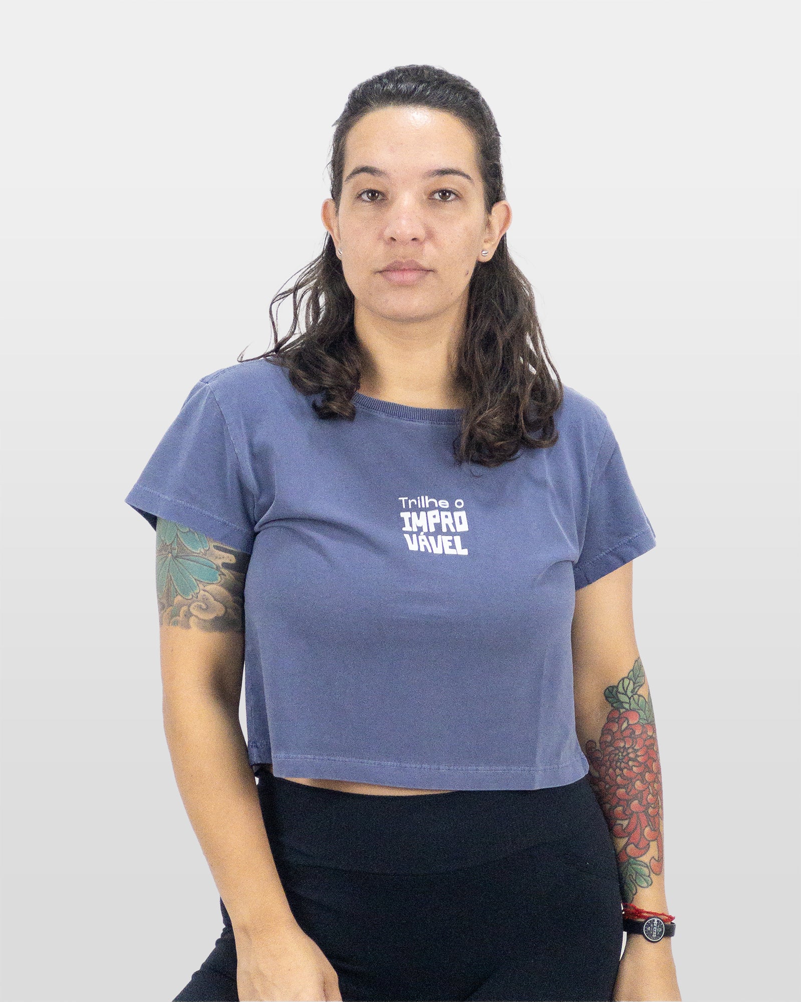 Cropped Trilhe o Improvável
